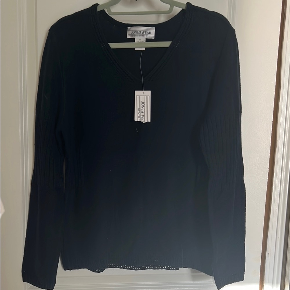Jones New York Black Women's Top